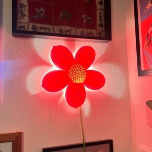 IKEA | Pink Smila Flower Wall Light